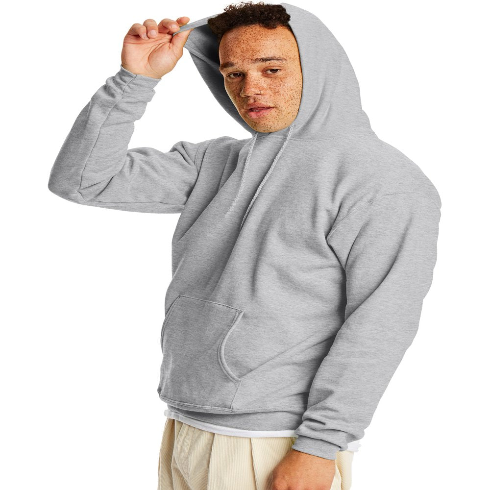 Hanes Long Sleeve Pullover Relaxed Fit Hoodie (Men's or Men's Big & Tall) 1 Pack