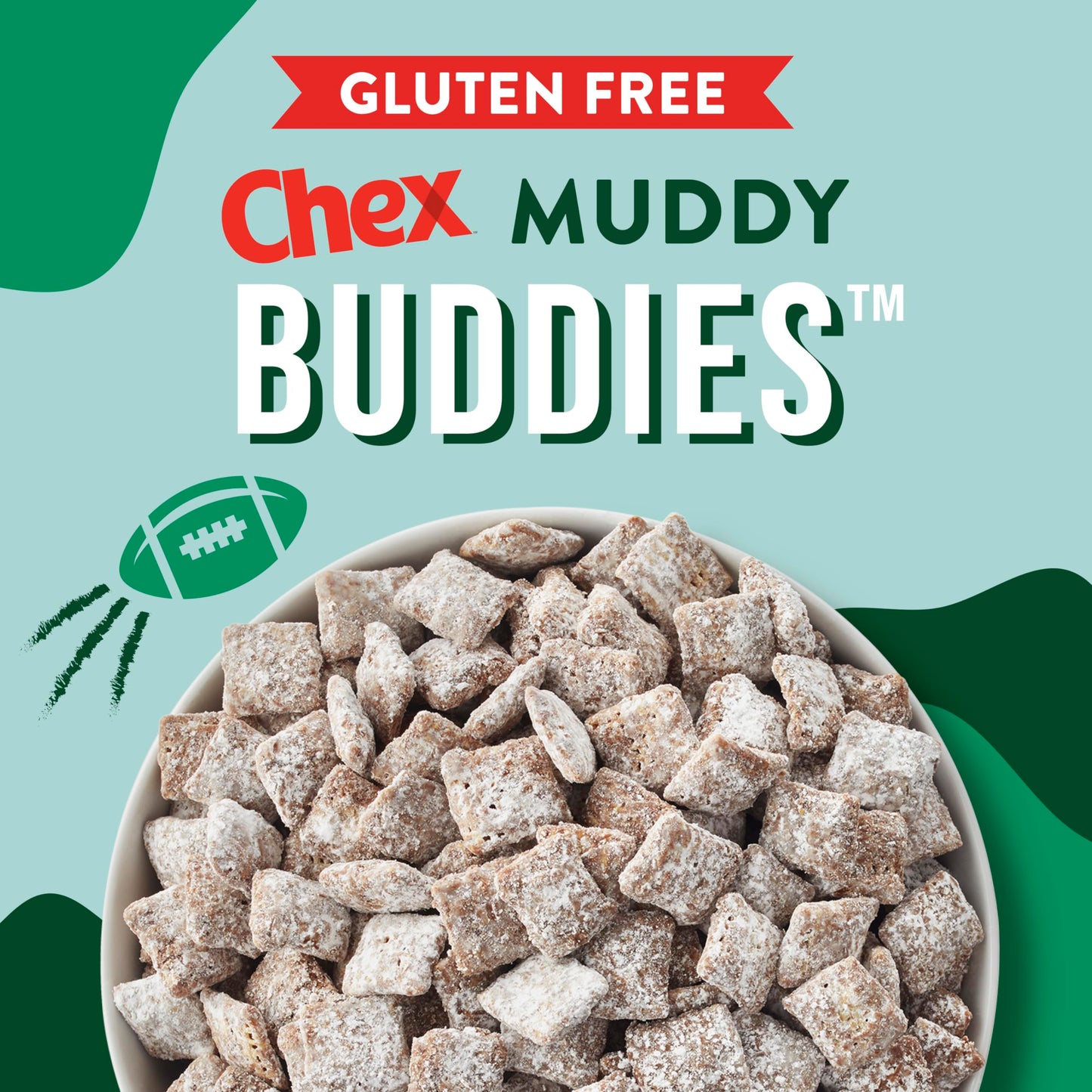 Chex Corn Gluten Free Breakfast Cereal, Made with Whole Grain, Homemade Chex Mix ingredient, Family Size, 18 OZ