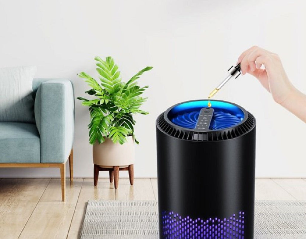 BREEZOME DH-JH01 HEPA Air Purifier Remove PM10, PM2.5, Dust, Cotton Lint, Hair for Home