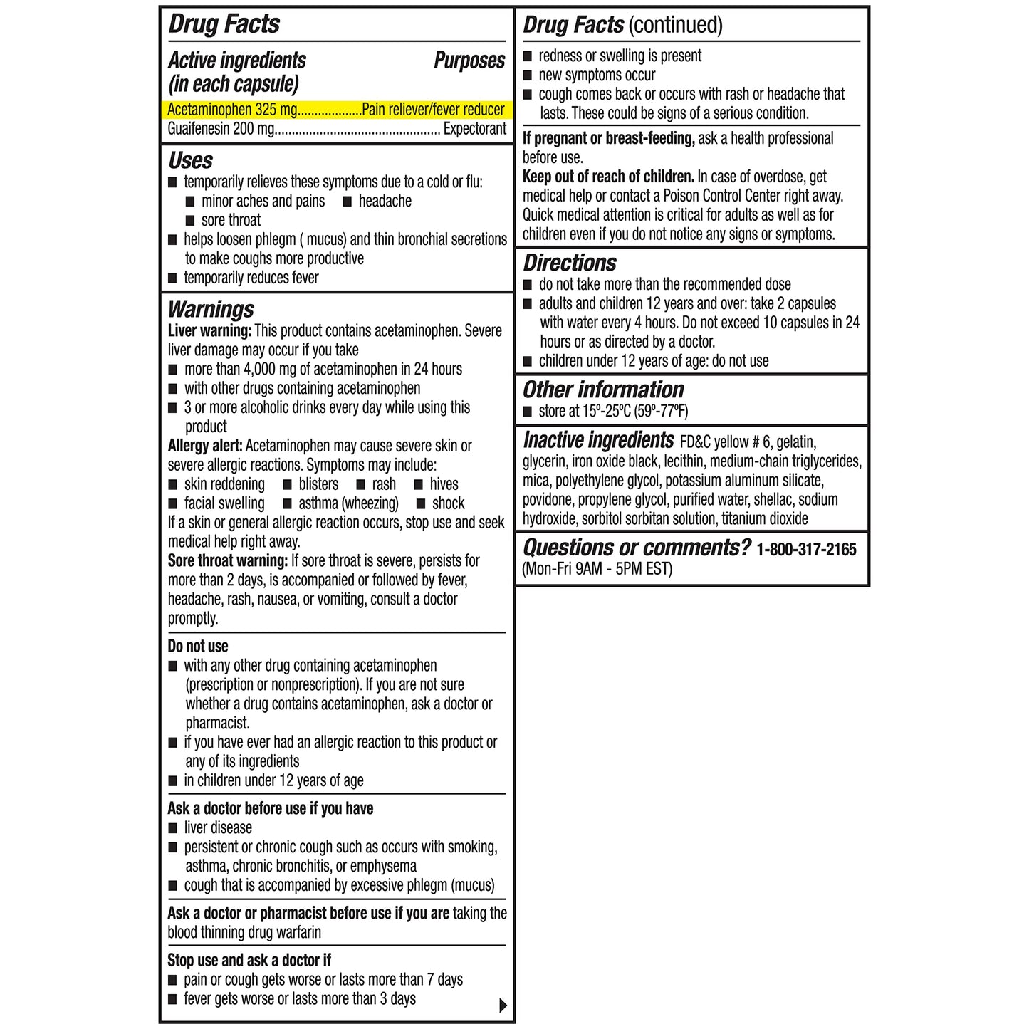 Coricidin HBP, Decongestant-Free Cold Symptom Relief for People with High Blood Pressure, Maximum Strength, Flu & Chest Congestion Liquid Gels, 24 Count