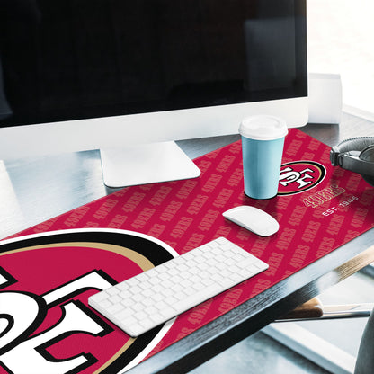 YouTheFan NFL San Francisco 49ers Logo Series Desk Pad