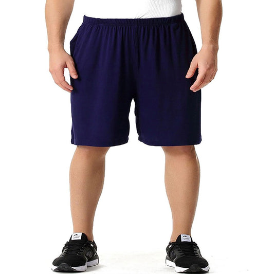  Mens Big and Tall Athletic Jersey Shorts Soft Workout Shorts for Running Gym Training