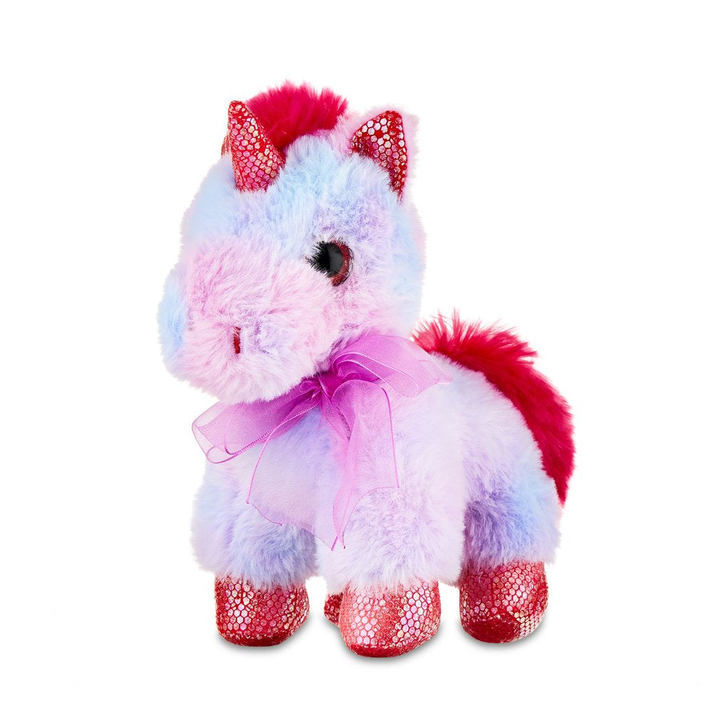 Valentine's Day Pink Unicorn Plush, 7 in, by Way To Celebrate