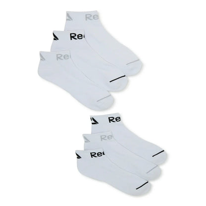 Reebok Men's Pro Series Quarter Socks, 6-Pack