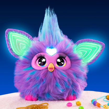 Furby Purple Plush Interactive Toys for 6 Year Old Girls & Boys & Up