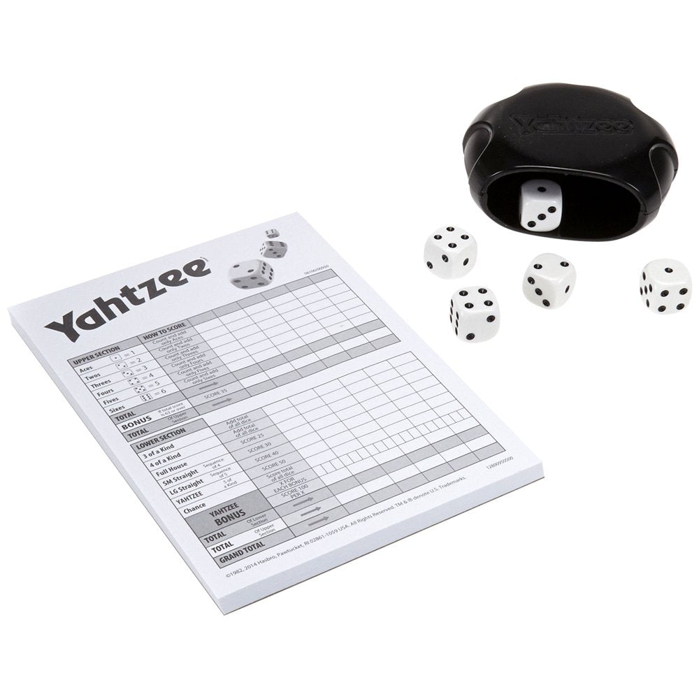 Yahtzee Classic Dice Game, for 2+ Players