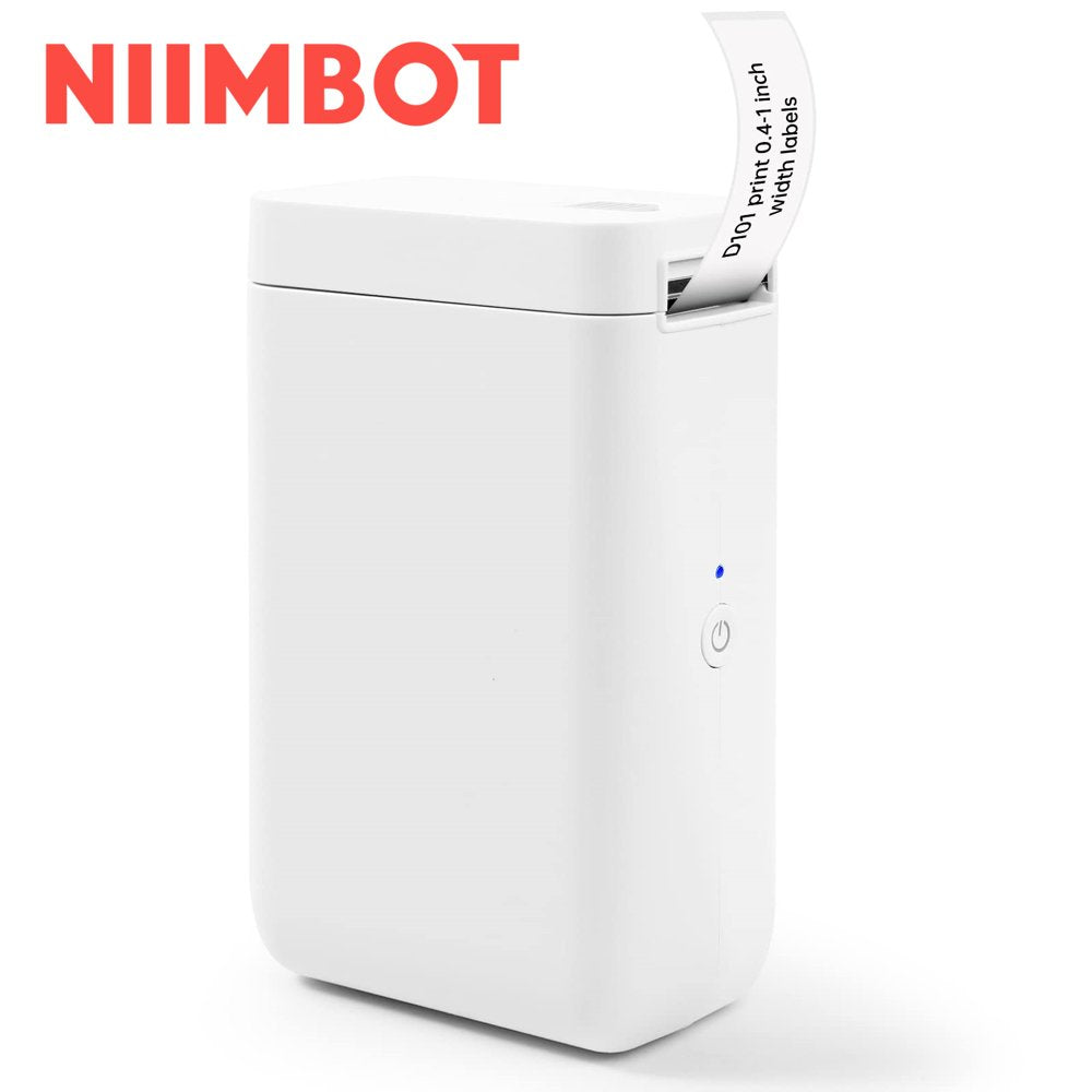 NIIMBOT Label Maker D110 Portable Label Printer Inkless Labeler Sticker Bluetooth Label Maker Machine