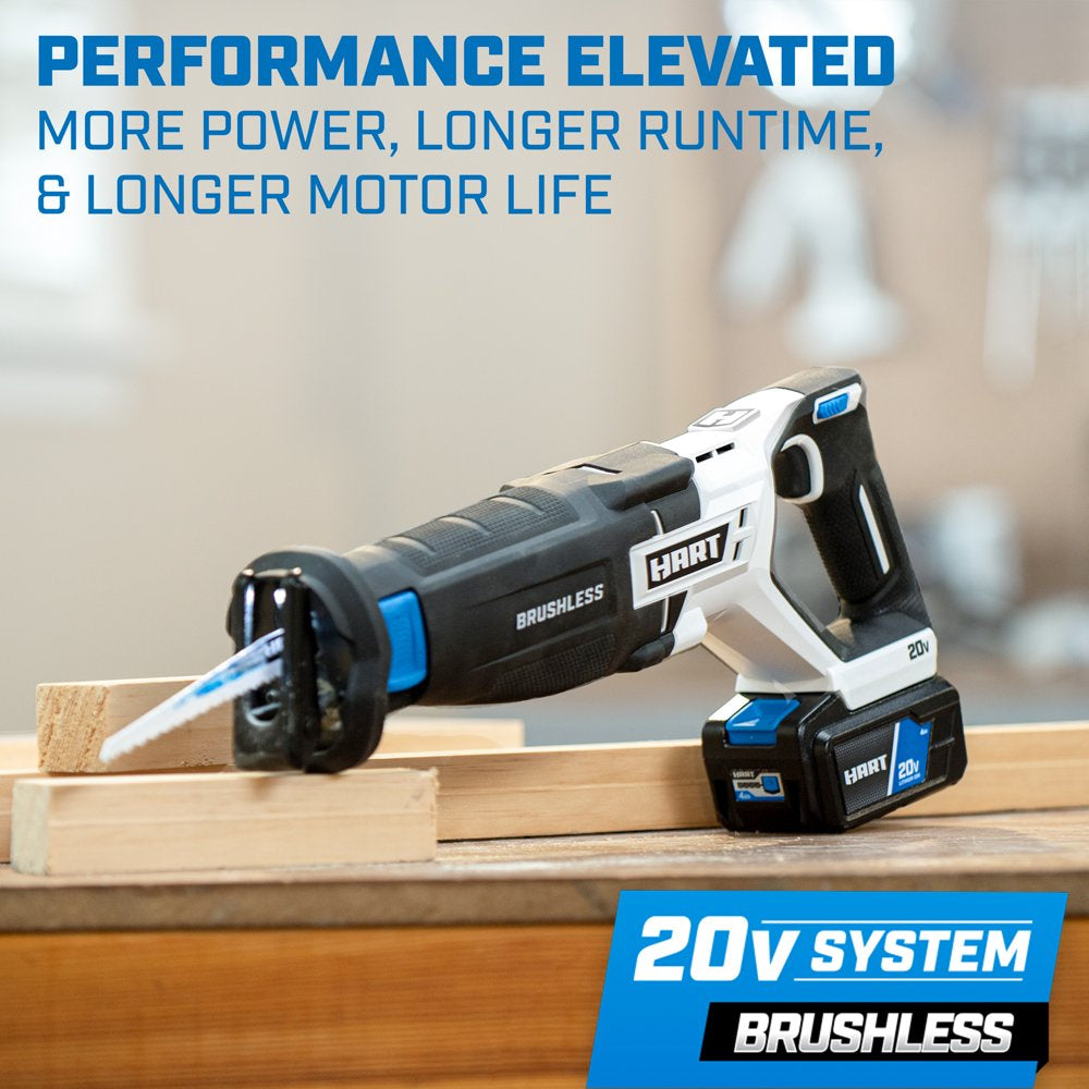 20-Volt Battery-Powered Brushless Reciprocating Saw (Battery Not Included)