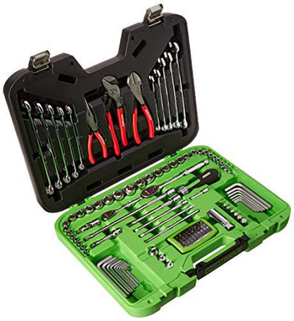 121 Piece Mechanic's Tool Set, Vehicle Tool Kit Set, for Automotive and DIY Home Projects