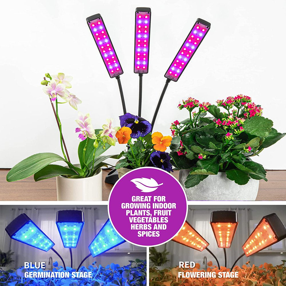 Bell + Howell Bionic Grow LED Flexible Indoor Grow Light for Indoor Plants