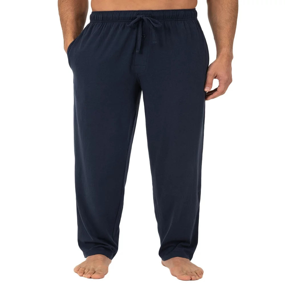 Fruit of the Loom Men's and Big Men's Jersey Knit Pajama Pants, Sizes S-6XL