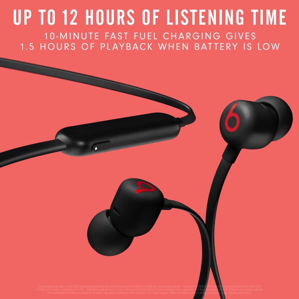 Beats Flex – All-Day Wireless Earphones – Beats Black