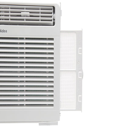 Midea 5,000 BTU 115V Window Air Conditioner with Comfort Sense Remote, White, MAW05R1WWT