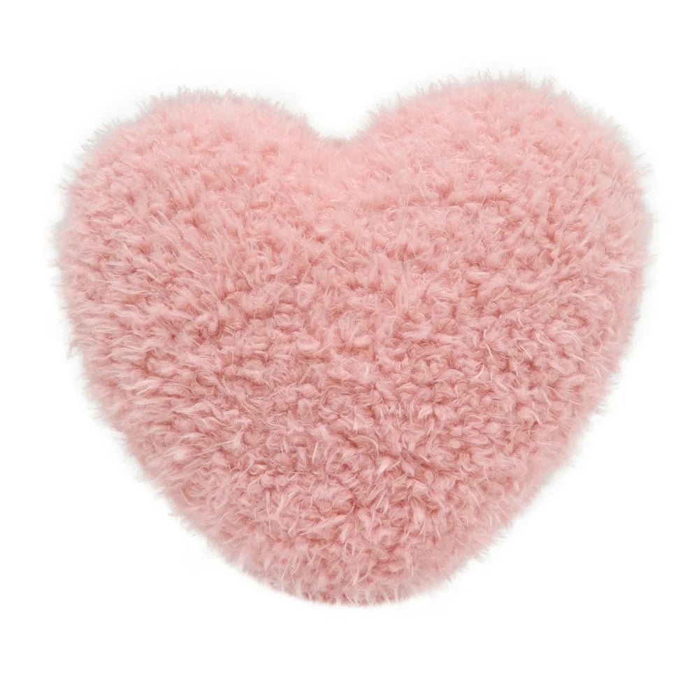 13in Valentine's Day Pink Heart Pillow, for Adult, Way to Celebrate!