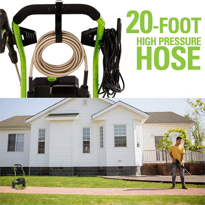 Greenworks 2000 PSI 1.1 GPM Cold Water Electric Pressure Washer