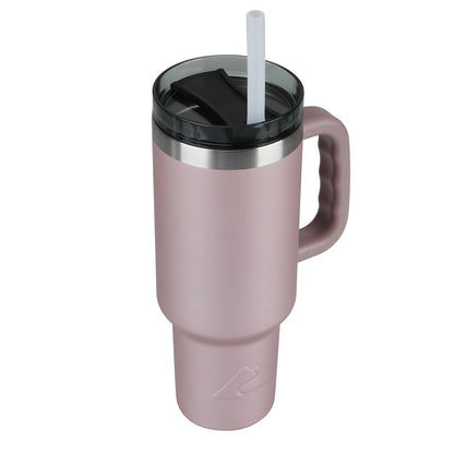 Ozark Trail 40 oz Vacuum Insulated Stainless Steel Tumbler Rose Gold