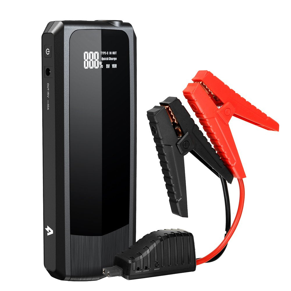 Andeman Car Jump Starter, Auto Battery Jump Starter 2000A Peak 20000mAh Portable Battery Charger for Start Any Gas Engine or up to 8.5L Diesel Engine, Black