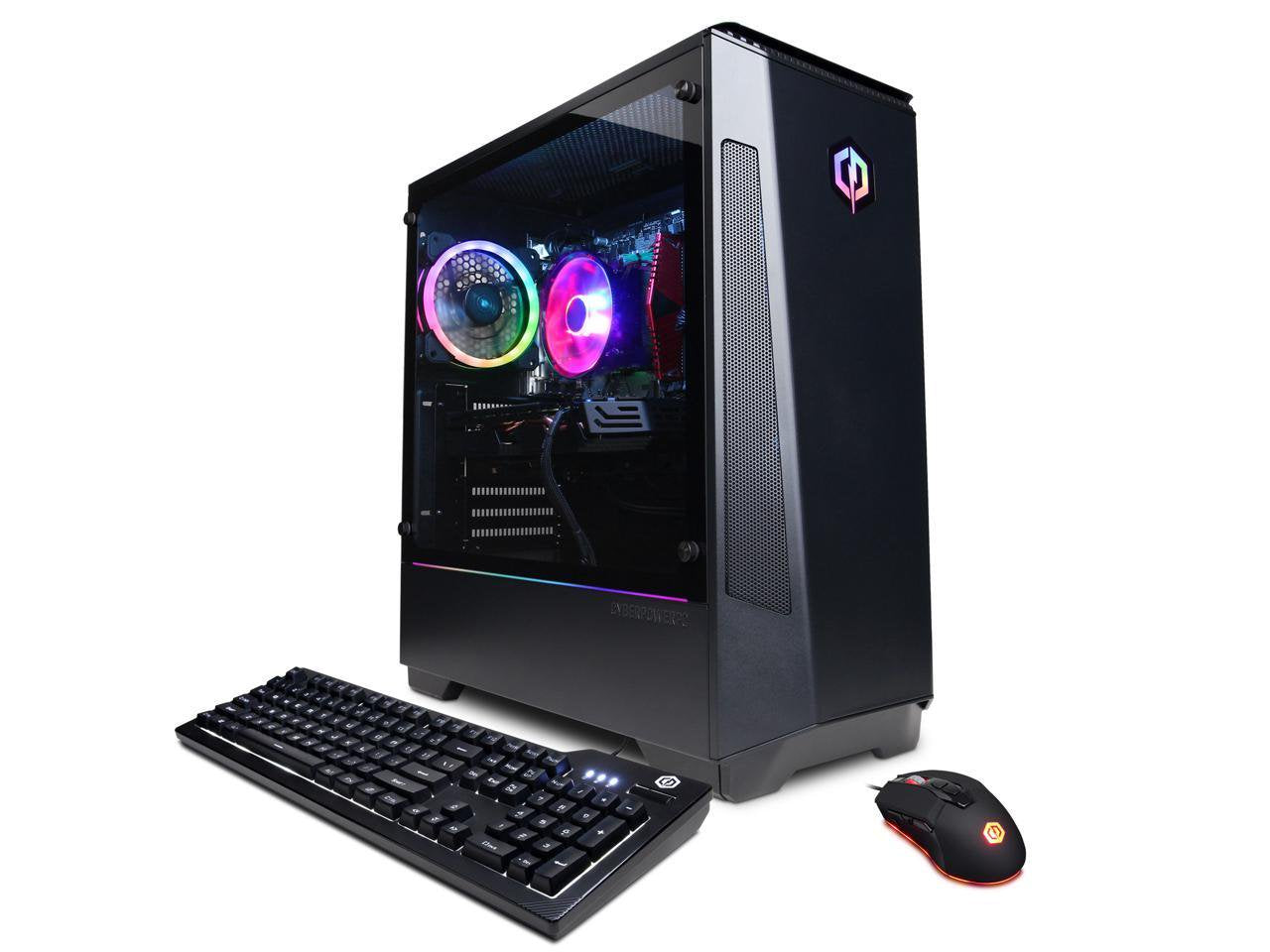 CyberpowerPC Gaming Desktop Gamer Xtreme GX60340 Intel Core i5 12th Gen 12400F (2.50GHz) 8GB DDR4 500 GB PCIe SSD NVIDIA GeForce RTX 3060 Windows 11 Home 64-bit