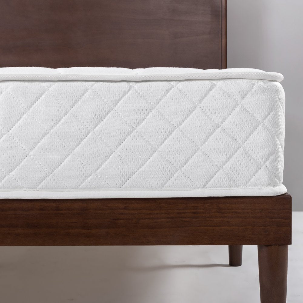 Zinus 8" Quilted Hybrid of Comfort Foam and Pocket Spring Mattress, Full