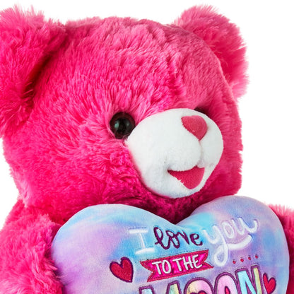 13in Valentine's Day Pink Heart Pillow, for Adult, Way to Celebrate!