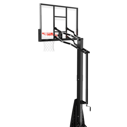 Spalding Ultimate Hybrid® 54 In., Glass Portable Basketball Hoop System