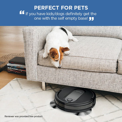 Shark IQ Robot Vacuum with XL Self-Empty Base, Home Mapping, Self-Cleaning Brushroll, Wi-Fi, RV1000AE