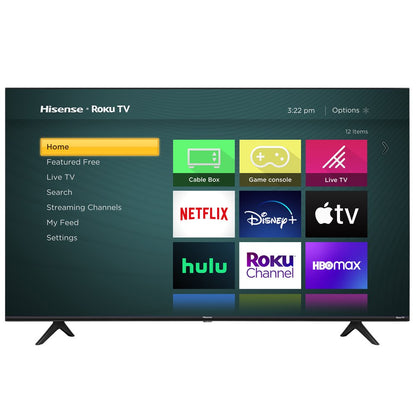 Hisense 58" Class 4K UHD LED LCD Roku Smart TV HDR R6 Series 58R6E3