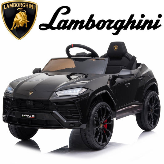 Lamborghini 12 V Powered Ride on Cars, Remote Control, Battery Powered, Black