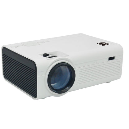 RCA 480P LCD Home Theater Projector - Up to 130" RPJ136, 1.5 LB, White