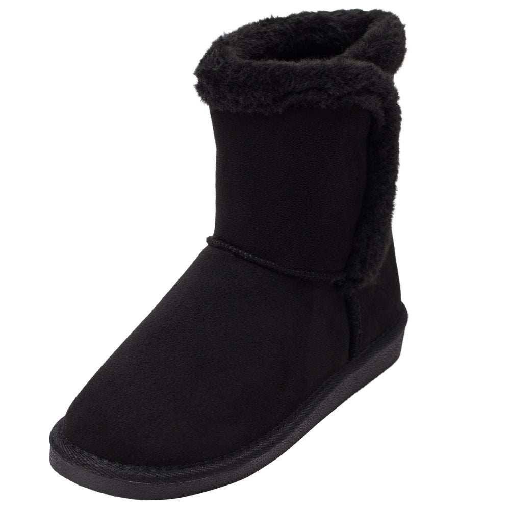 Alpine Swiss Mindy Womens Classic Short Winter Boots Sherpa Warm Comfort Shoes