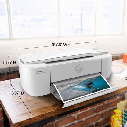 HP DeskJet 3772 All-in-One Wireless Color Inkjet Printer, 6 Months FREE ink with HP Instant Ink