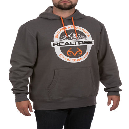 Realtree Men’s Graphic Hoodie with Long Sleeves