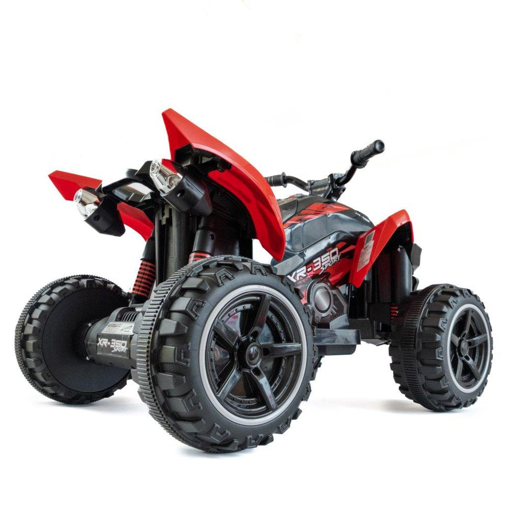 12V XR-350 ATV Powered Ride-on by Action Wheels, Red, for Children, Unisex, Ages 2-4 Years Old