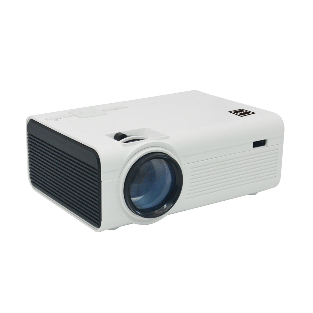 RCA 480P LCD Home Theater Projector - Up to 130" RPJ136, 1.5 LB, White