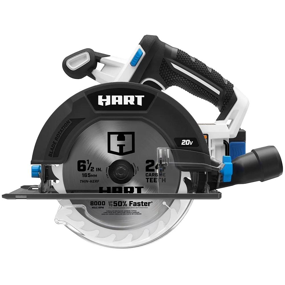 20-Volt Cordless 6 1/2-inch Circular Saw Kit (1) 20-Volt 4.0Ah Lithium-Ion Battery