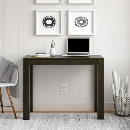 Mainstays Parsons Office Living Room Desk, Espresso Finish