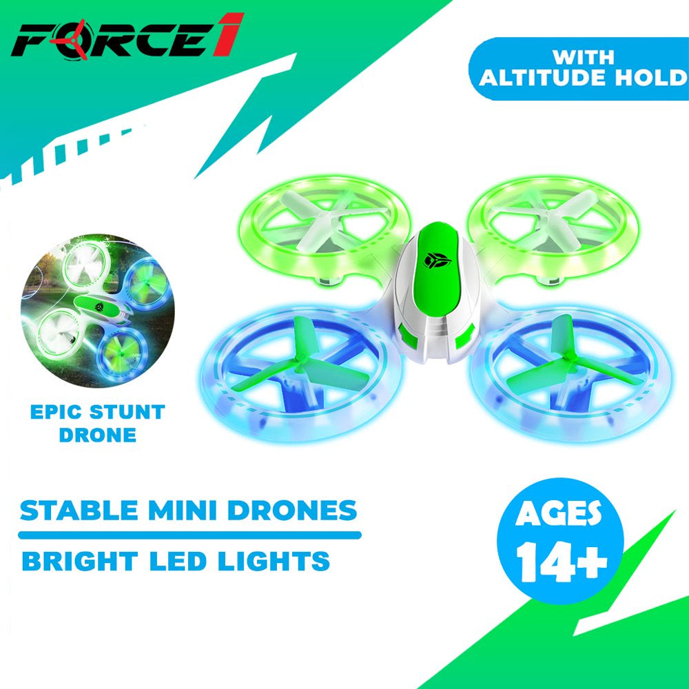 Force1 UFO 3000 8" Multicolor LED Drone