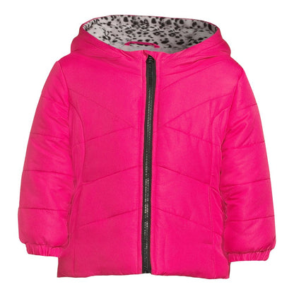 Weather Tamer Girls Long Sleeve Hooded Winter Puffer Coat, Sizes 4-16