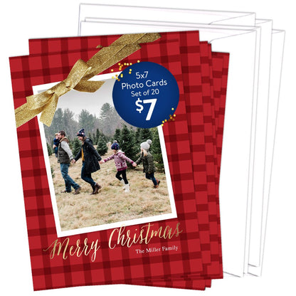 5x7 Photo Paper Card - Over 1,000 Designs Available