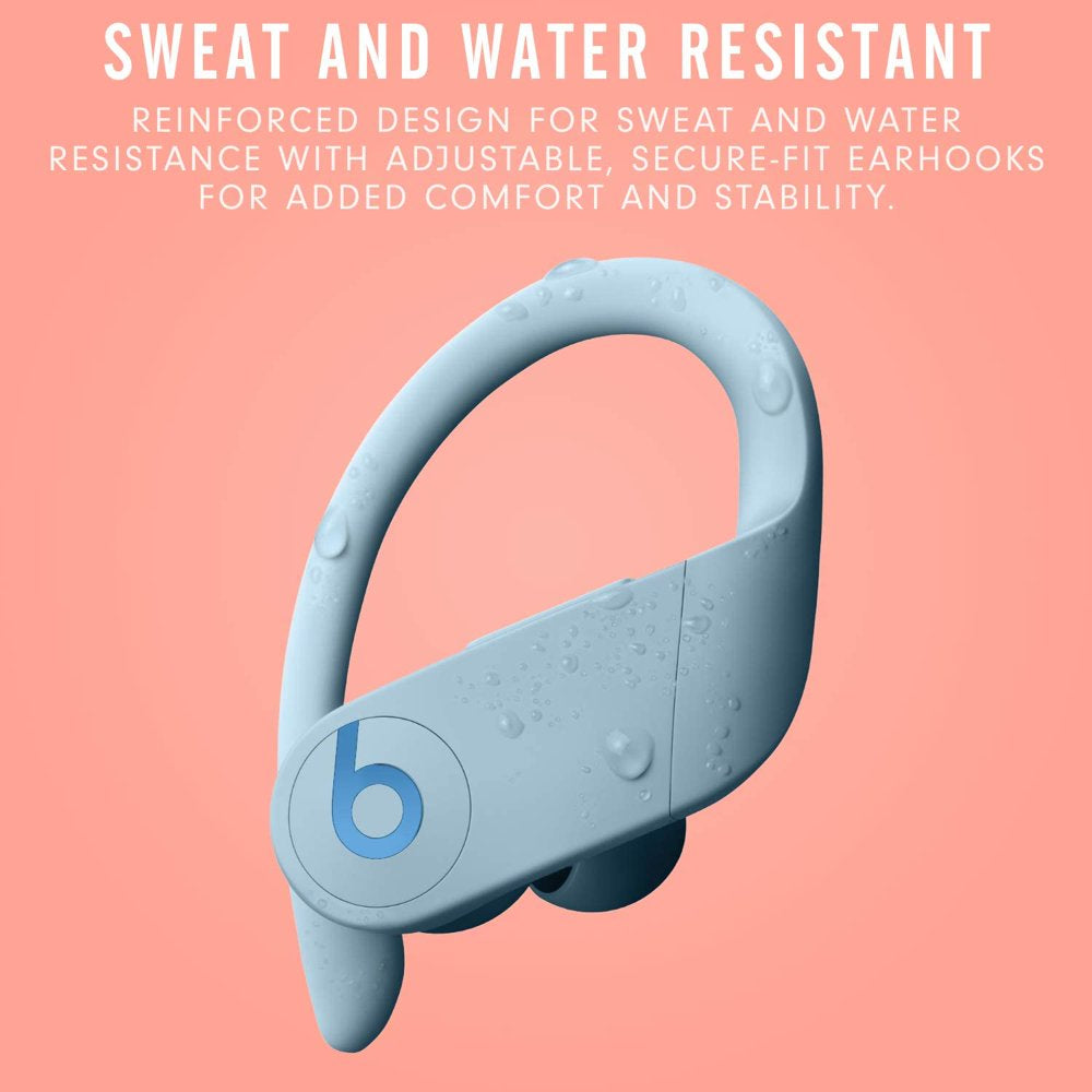 Restored Beats by Dr. Dre Powerbeats Pro - Totally Wireless Earphones - Glacier Blue (Refurbished)