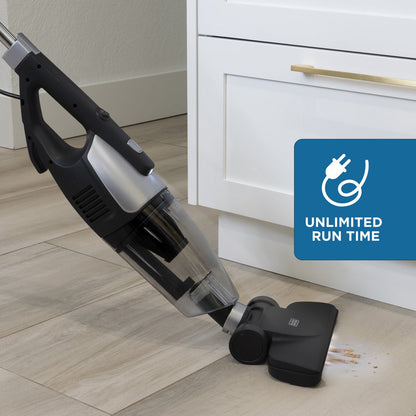 Black + Decker 3-In-1 Lightweight Corded Upright and Handheld Multi-Surface Vacuum EV1416