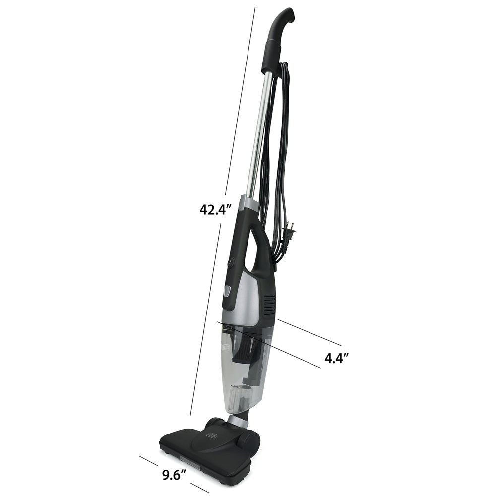 Black + Decker 3-In-1 Lightweight Corded Upright and Handheld Multi-Surface Vacuum EV1416