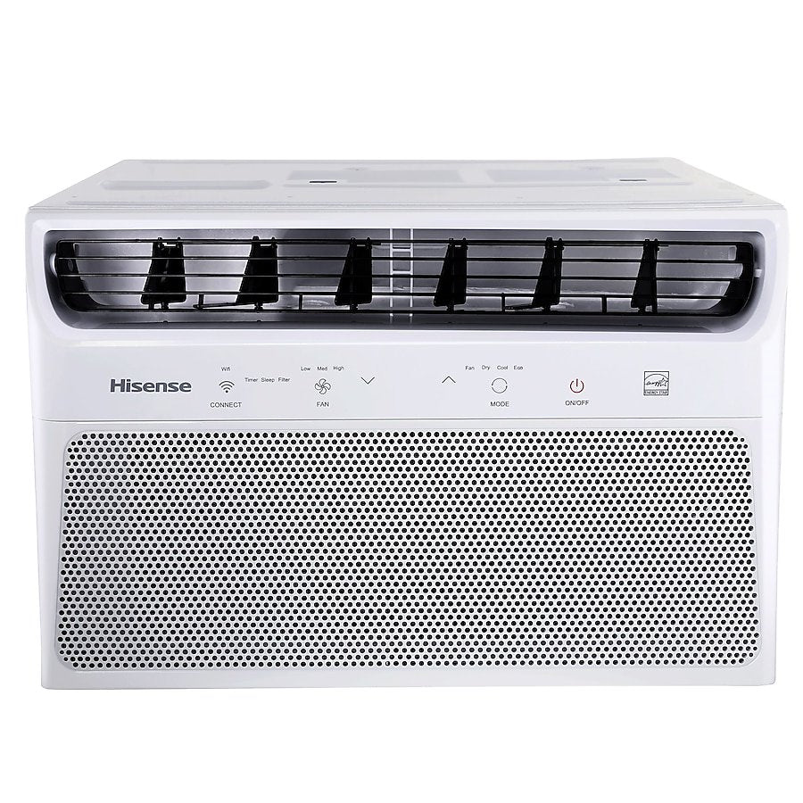 Hisense 8,000 BTU Energy Star Window Air Conditioner, 350 Sq Ft Coverage, White