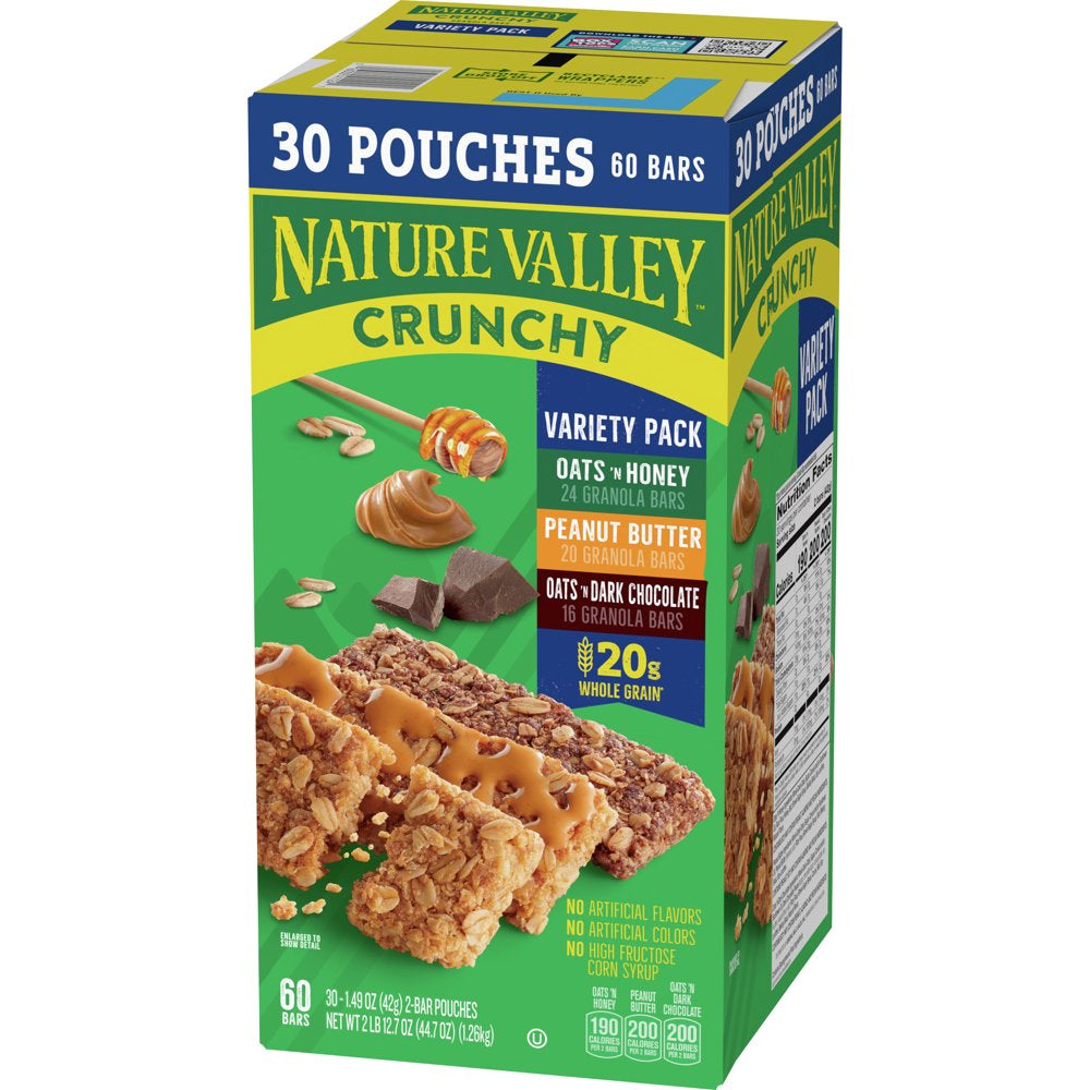 Nature Valley Crunchy Value Pack 30 Count