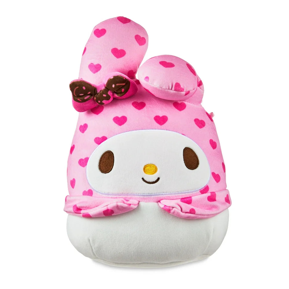 Squishmallows Official Plush 8 inch White and Pink My Melody - Child's Ultra Soft Stuffed Plush Toy