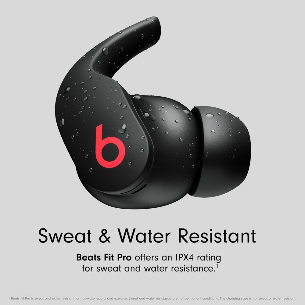 Restored Beats Fit Pro True Wireless Noise Cancelling Earbuds Bluetooth Black (Refurbished)