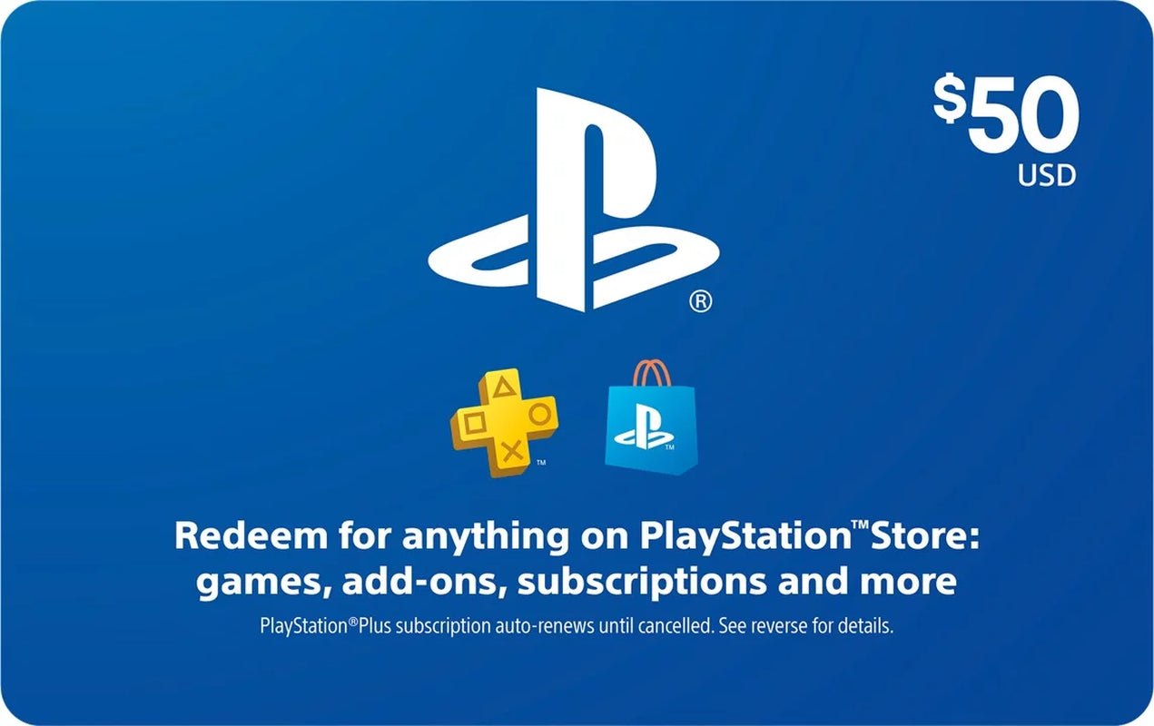 PlayStation Store $50 Gift Card [Digital]