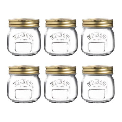 Kilner 8.5oz Canning Jars | Set of Six