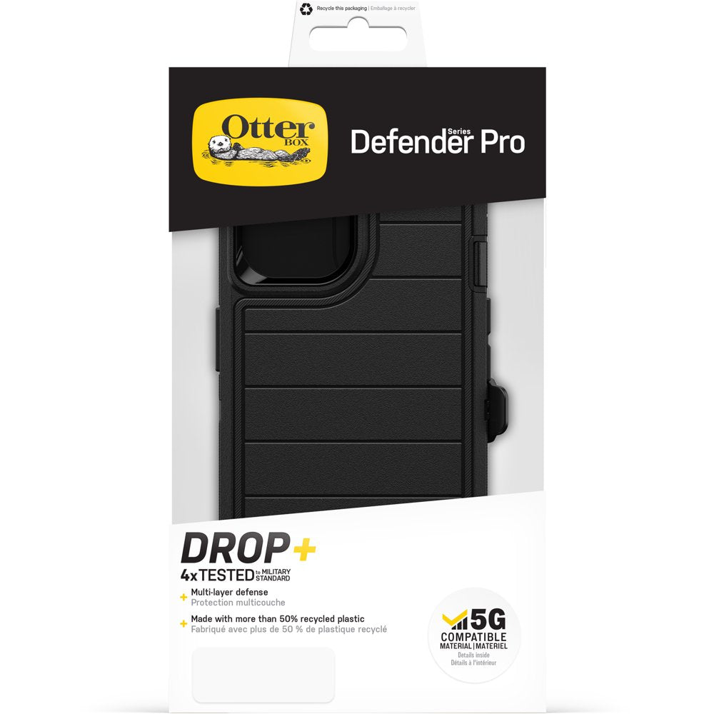 OtterBox Defender Series Pro Case for Apple iPhone 14 and iPhone 13 - Black