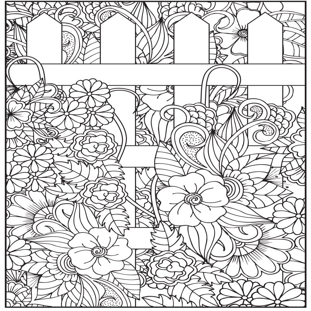 Cra-Z-Art Timeless Creations Adult Coloring Book, Nature's Escape, 64 Pages